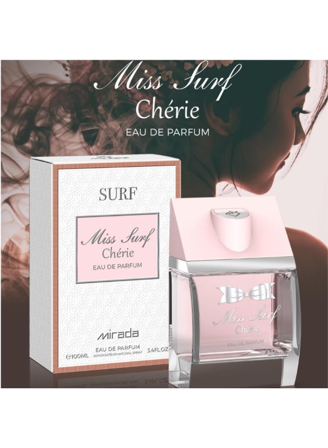 Mirada Miss Surf Cherie For Women EDP 100ml - Image 3