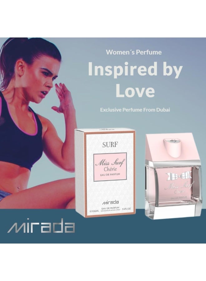 Mirada Miss Surf Cherie For Women EDP 100ml - Image 5