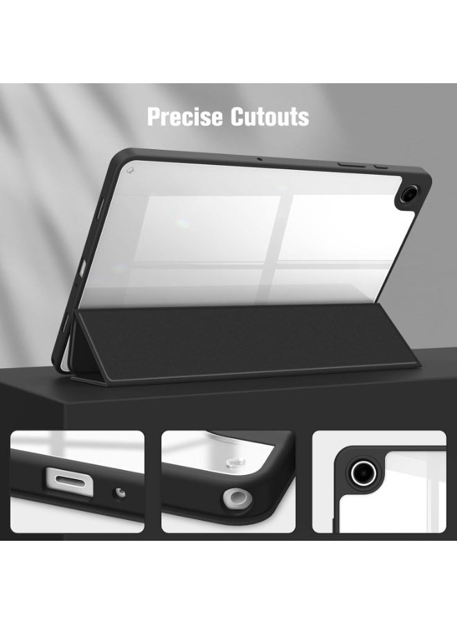 general Durable Slim Case Compatible with Samsung Galaxy Tab A9 Plus 11 Inch Clear Clear Back Case with Shockproof TPU Cover, Car Sleep/Wake Mount, Built-in Pen Holder - Image 4