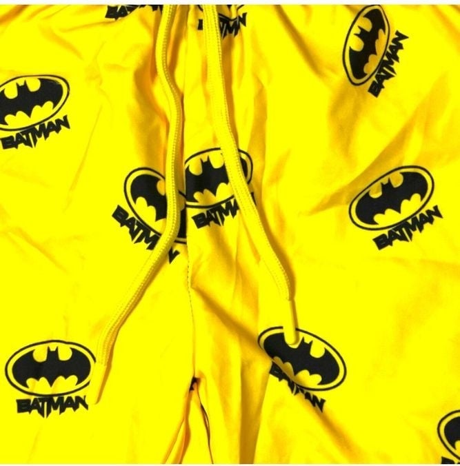 Sedirli Sedir Children's Swim Shorts Batman Printed Waist Tied Swimsuit Shorts - Image 2