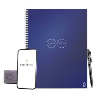Rocketbook Core Reusable Spiral Notebook, Letter Size 8.5x11, Navy Blue - Dotted Pages, App-Connected, Erasable, Durable Cover, Ideal for School, Work, and Creative Projects - pzsku/Z14AB8EA2C2405ECA01F9Z/45/1749374108/c6e5ba00-e1ee-40df-955b-84e7cf950d50