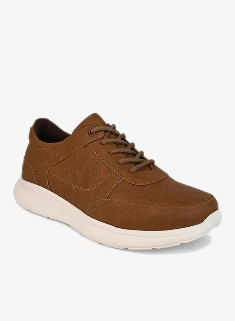 لو كونفورت Men Lace-Up Ankle Sneakers