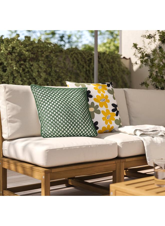 Zaboon Cushion Cover, Dark Grey-Green Outdoor/Indoor, 50X50 Cm - Image 3