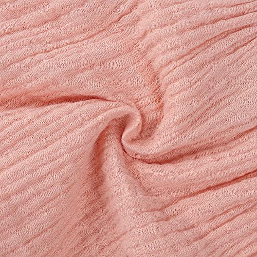 Durio Baby Bloomers for Toddler Girls Newborn Diaper Covers for Girls Cute Cotton Baby Girl Shorts A White 3-9 Months - Image 5