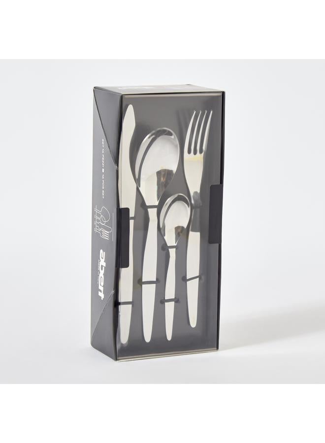 Home Box Lito Wave 16-Piece 18/10 Stainless Steel Cutlery Set - Image 4