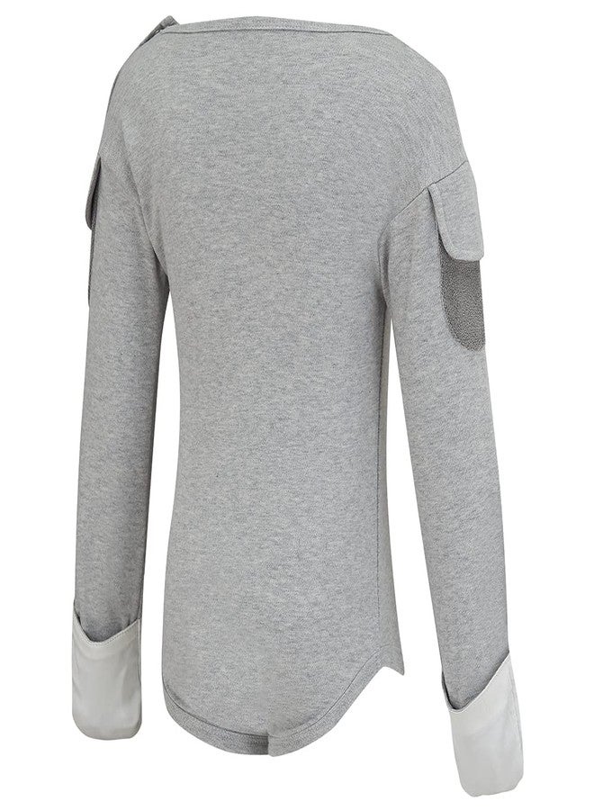 ScratchSleeves | Flip-mitt Bodysuit for Itchy Babies | Grey Marl | 2-3 Years - Image 4