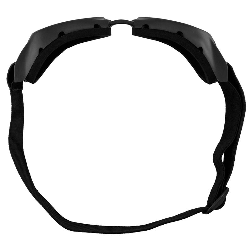 Global Vision Paragon Motorcycle Goggles for Men & Women Black Frame/Super Dark Lens - Image 4