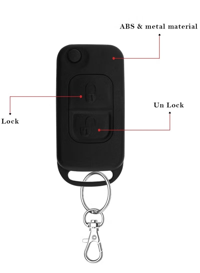 3 اكس ار نظام دخول السيارة بدون مفتاح 3XR مع قفل مركزي عن بعد مع أمان معزز وملاءمة عالمية M1224 - Image 3