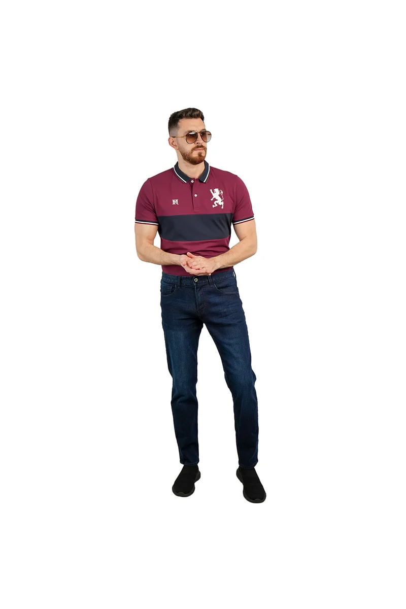 GIORDANO Men's Blue Skinny Tapered Jeans