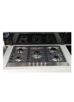 MASTERgas Flat gas hob 90cm 5 burners cast iron pan support   auto ignition 1 triple ring burner   front knob Made in Italy  - Image 3