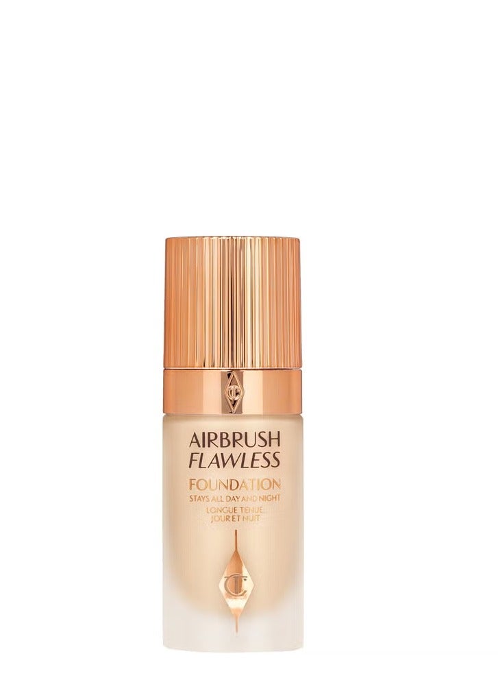 Charlotte Tilbury Airbrush Flawless Foundation 3 Warm 30ml - Image 2