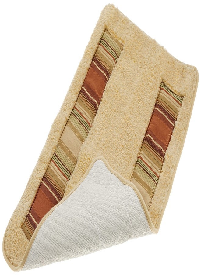 Popular Bath Contempo Modern Bathroom Rug Classic Luxury Bath Rug Contemporary Decor Beautiful Shower Mat Unique Design Stylish Washable Bathroom Rug Striped Bath Rug Bath Shower Tub Décor - Image 2