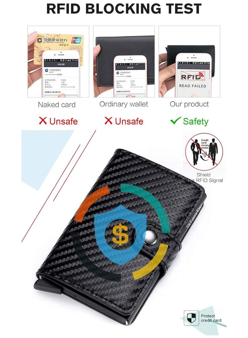 Anti-Theft RFID Wallet Credit Card Wallet Card & ID Cases Purse Money Cash Holder  - Image 4