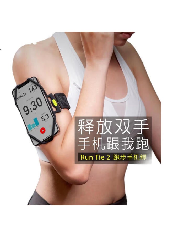 BONE Running Arm Bag For Men And Women Outdoor Sports Equipment Lightweight Breathable Touch Screen Fitness Gear Wrist Arm Band - Image 3