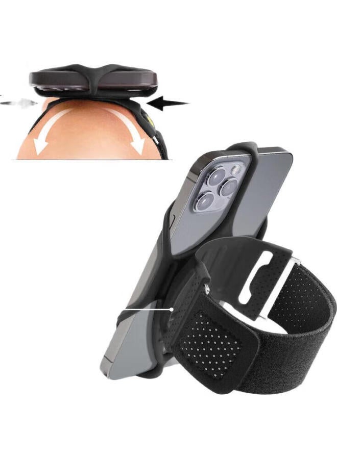 BONE Running Arm Bag For Men And Women Outdoor Sports Equipment Lightweight Breathable Touch Screen Fitness Gear Wrist Arm Band - Image 2