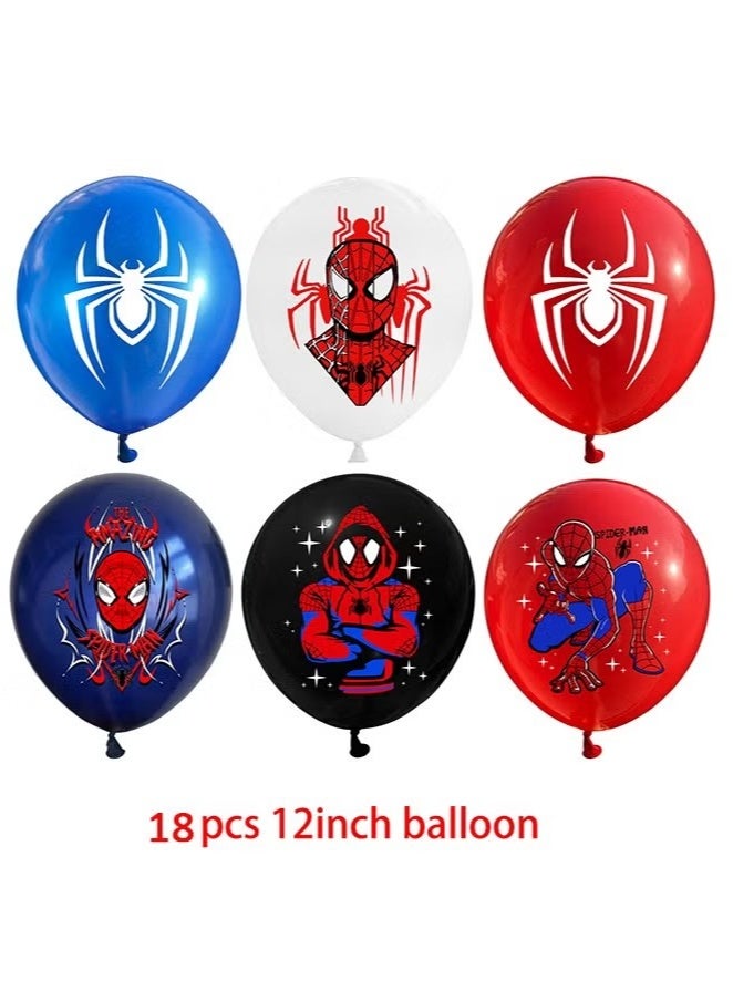 Spiderman Theme Birthday Party Supplies, Party Decorations, Birthday Decorations for Boys Kits Include Birthday Banner, Balloons - Image 3