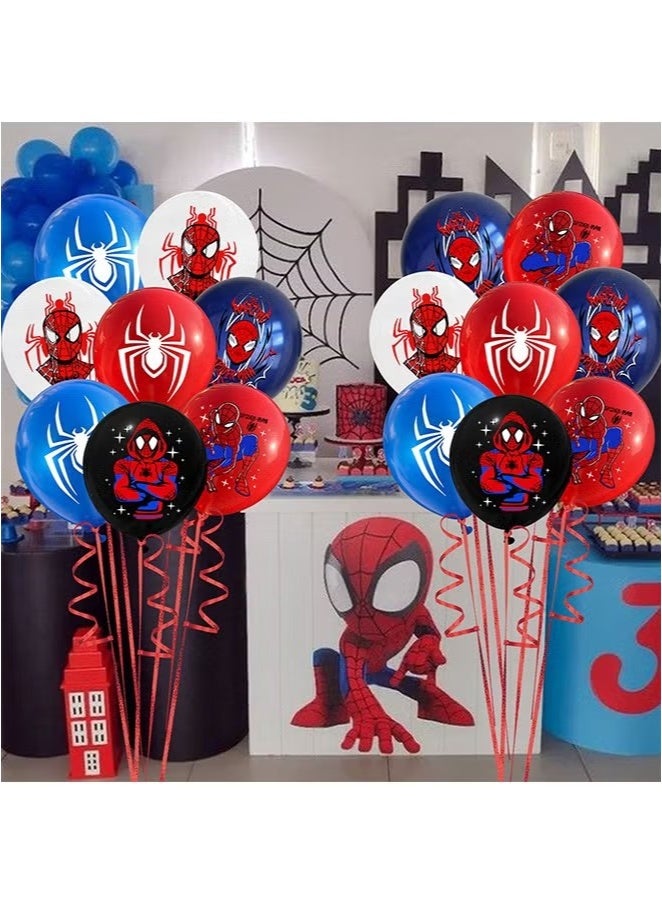 Spiderman Theme Birthday Party Supplies, Party Decorations, Birthday Decorations for Boys Kits Include Birthday Banner, Balloons - Image 2