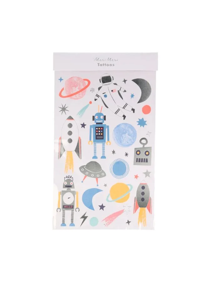 Meri Meri Space Tattoos
