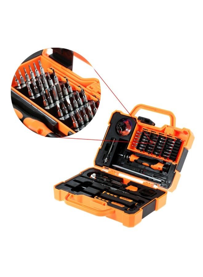 JAKEMY 45 In 1 Professional Precise Screwdriver Repair Kit Orange/Black 21.5centimeter - Image 3