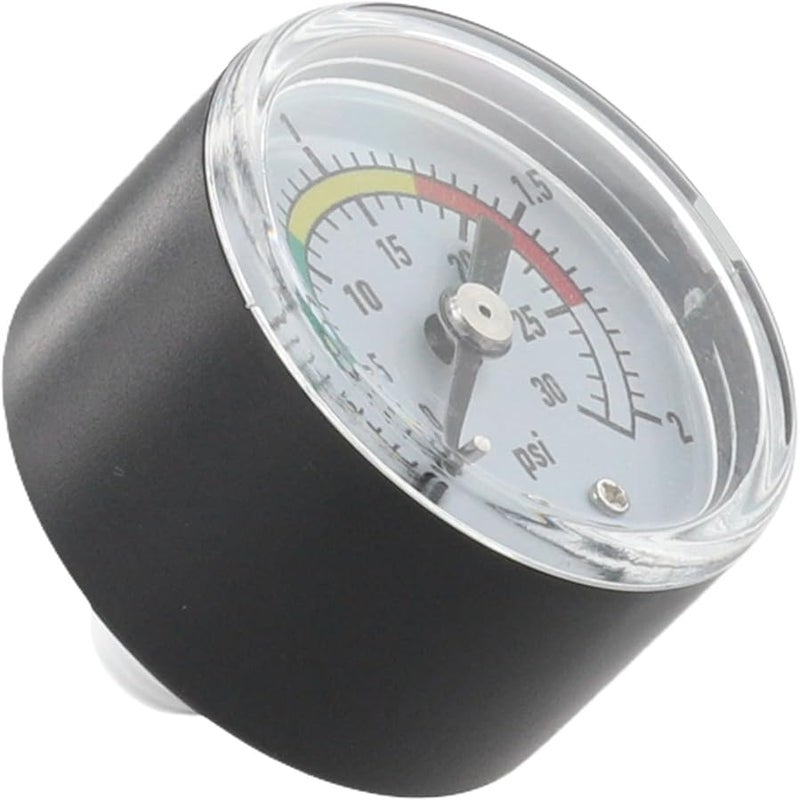 Stainless Steel Pressure Gauge Dual Scale PSI and Bar with O Ring Easy Install Bracket - Image 3