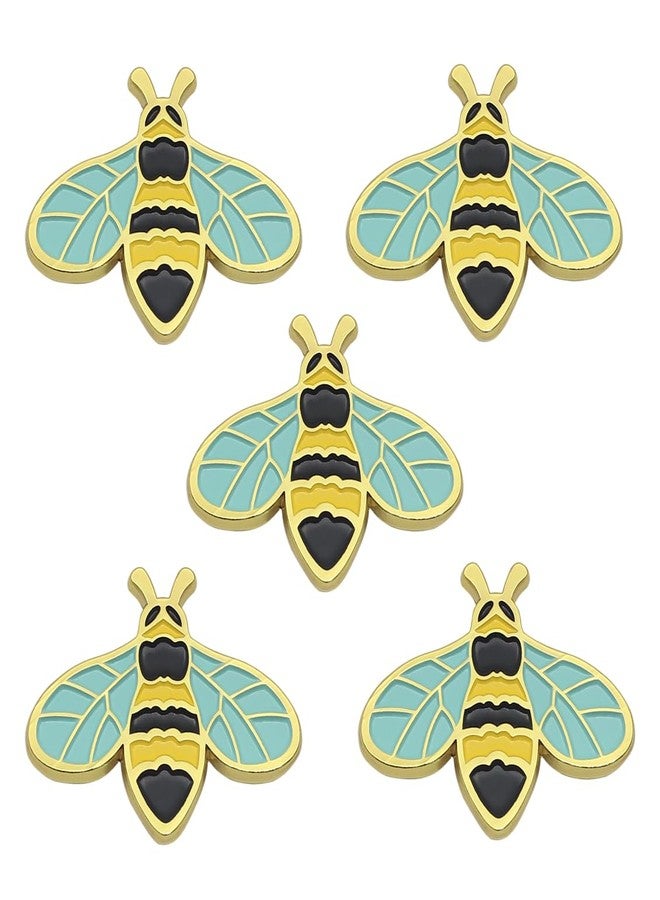 CUFTS Honey Bee Enamel Pin - Nature Animal Mini Badge Cute Wildlife Lapel Jewelry (5PCS) - Image 1