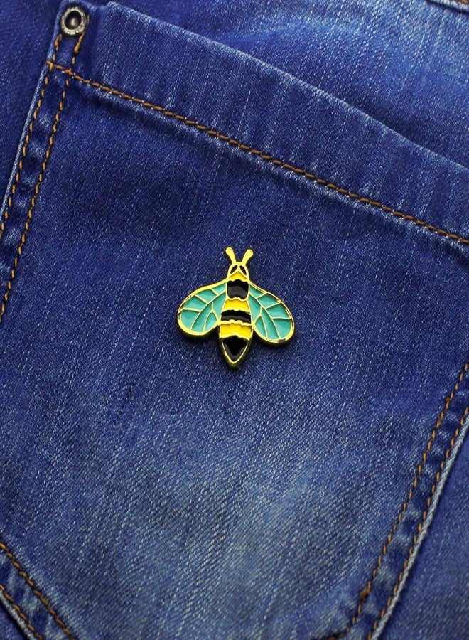 CUFTS Honey Bee Enamel Pin - Nature Animal Mini Badge Cute Wildlife Lapel Jewelry (5PCS) - Image 5