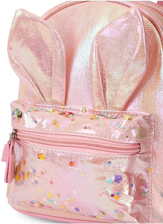 Eazy Kids School Backpack Rabbit Pink  - Image 5