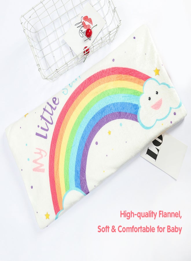 Baby Monthly Milestone Blanket Soft Flannel Blankets Photo Picture Prop Background Baby Birthday Gifts 47 * 39in for Newborn Infants Toddlers - Image 4