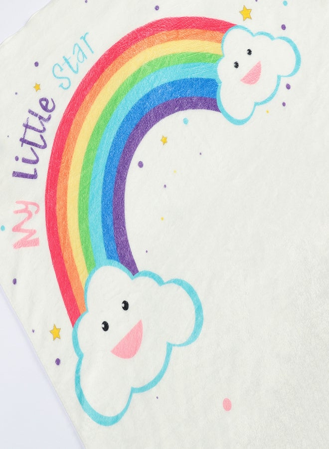 Baby Monthly Milestone Blanket Soft Flannel Blankets Photo Picture Prop Background Baby Birthday Gifts 47 * 39in for Newborn Infants Toddlers - Image 5