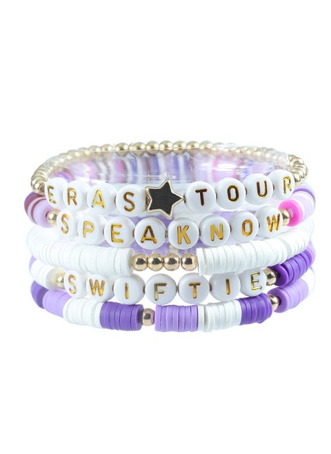 Taylor Swift Eras Tour Swiftie Bead Bracelet set