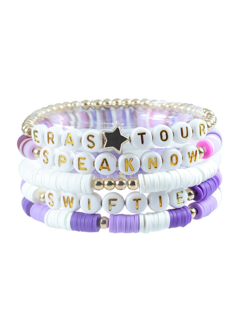 Taylor Swift Taylor Swift Eras Tour Swiftie Bead Bracelet set  - Image 1