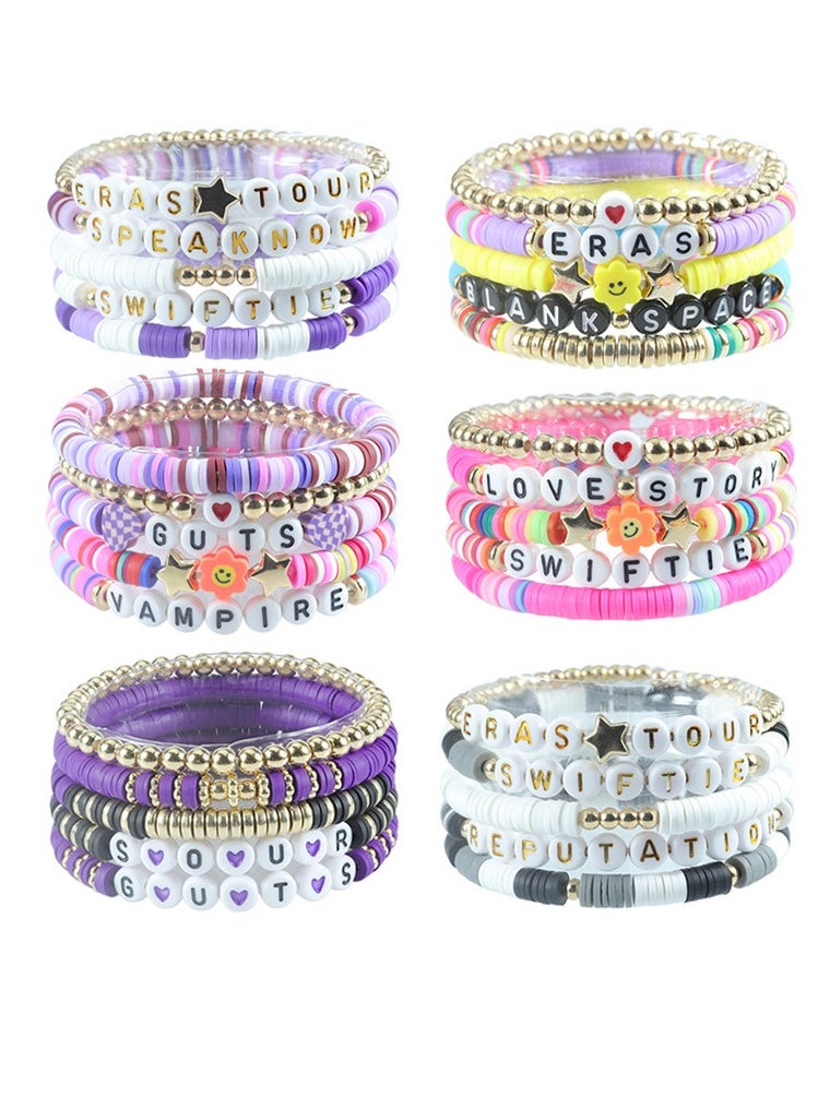 Taylor Swift Taylor Swift Eras Tour Swiftie Bead Bracelet set  - Image 3