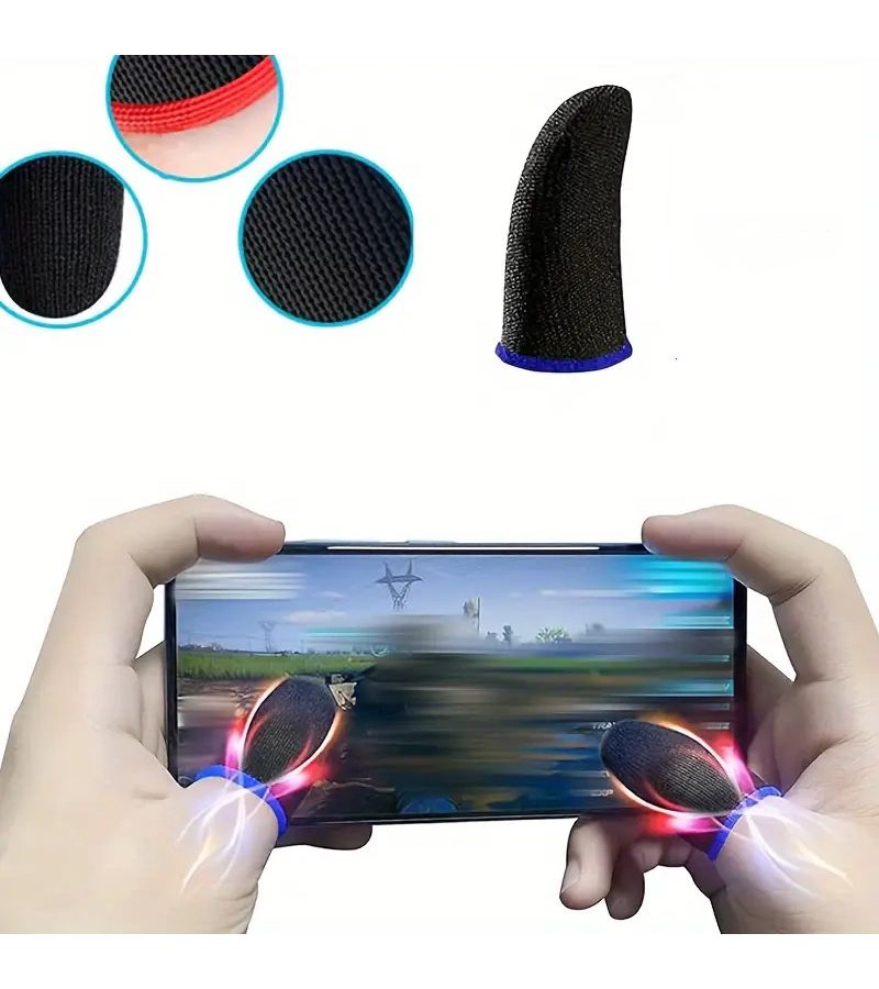 3 Pcs Anti Sweat Gaming Gloves Suitable For Mobile Games Non Slip Breathable - Image 4