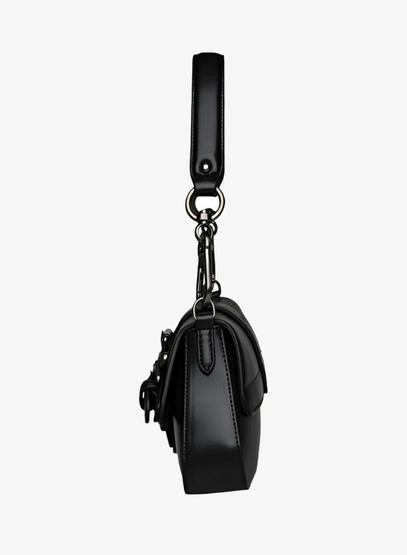 ستيف مادن Steve madden gerel black silver handbag