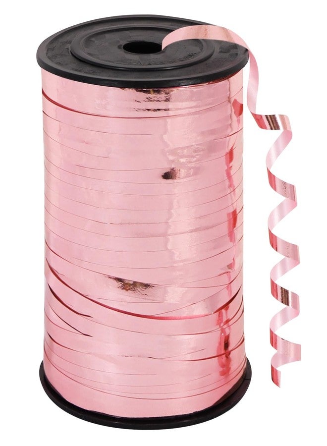 تونيفول شريط تونيفول 500 ياردة للتجعيد - شريط بالون - خيط معدني ذهبي وردي لامع لتزيين الأعمال اليدوية، وتغليف الهدايا، وشرائط وأقواس لهدايا أعياد الميلاد ورأس السنة الجديدة وحفلات التخرج - Image 1