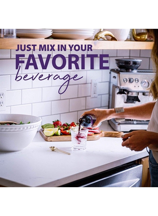 Flora Organic Black Elderberry Syrup + 8.5oz - Immune Booster with Echinacea, for Kids & Adults, No Added Sugar, Gluten Free, Vegan, SambuGuard - Image 3