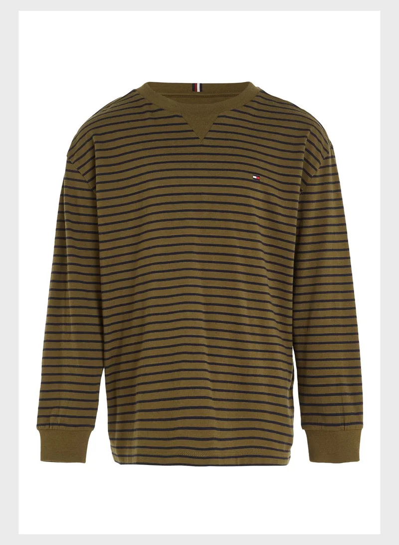 TOMMY HILFIGER Kids Striped T-Shirt