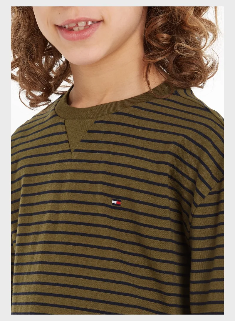 TOMMY HILFIGER Kids Striped T-Shirt
