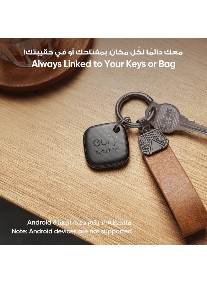 eufy Security SmartTrack Link (Black, 1-Pack), Android not Supported, Works with Apple Find My (iOS only), Key Finder, Bluetooth Tracker for Earbuds and Luggage, Phone Finder, Water Resistant. - Image 5