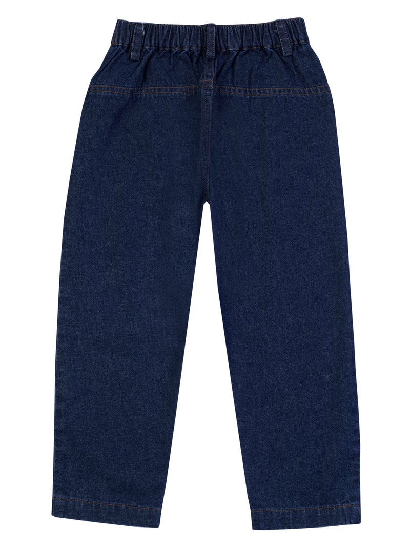 Pranava Boys Blue Denim Straight Fit Jeans – Comfortable - Image 4