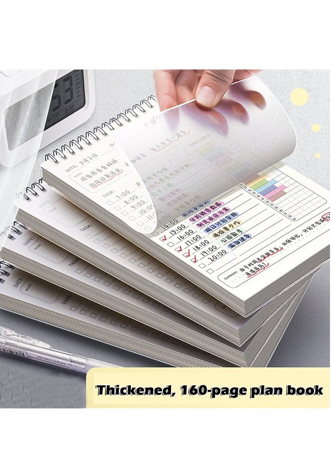 Generic To Do List Notepad, Planner 2023-2024 Academic Year, Daily Planner Notepad Undated 80 Sheets Tear Off, 8" x 5.6" Planning Notebook for Women and Men  - Image 5
