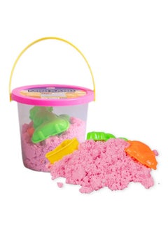 RATNA'S Mini Sand 200G Pink Color For Kids With Assorted Moulds - Kinetic Sand Kit Activity Toys, Soft Sand Clay Toys For Boys & Girls  - Image 1