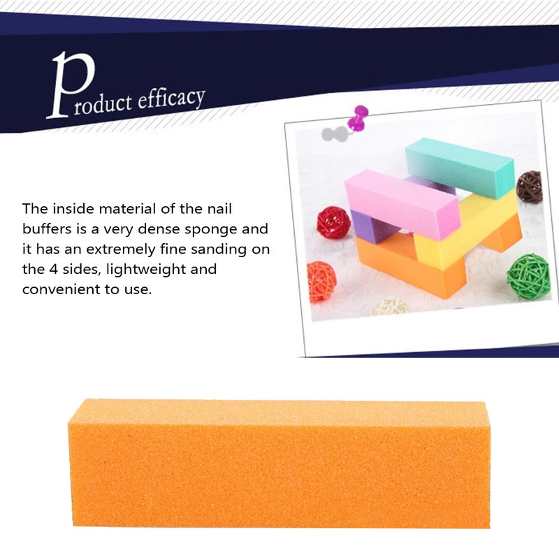 10 Pcs Nail Buffer Block Sanding Sponge Nail Buffers Files Manicure Pedicure Grinding Polishing - Image 4