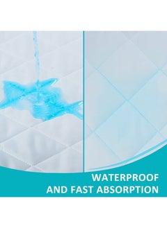 KANECH Bed Pads Washable Waterproof, 44"x52" (Pack of 1), Large Bed Pad, Incontinence Bed Pads Reusable, Waterproof Mattress Protector for Adults and Kids  - Image 3