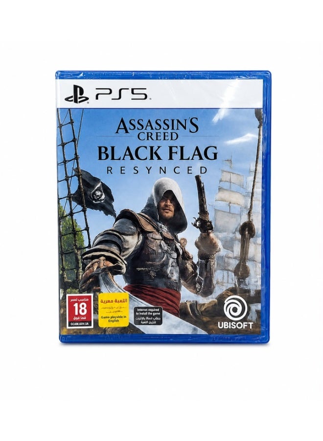 لعبه Assassin’s Creed Black Flag Resynced - الإصدار القياسي- PS5 - playstation_5_ps5