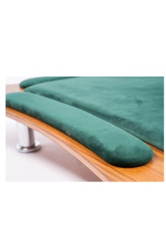 Rally Card and Game Table for Belote and Jakaroo Curved Wooden Floor With Cup Holder  - Image 2