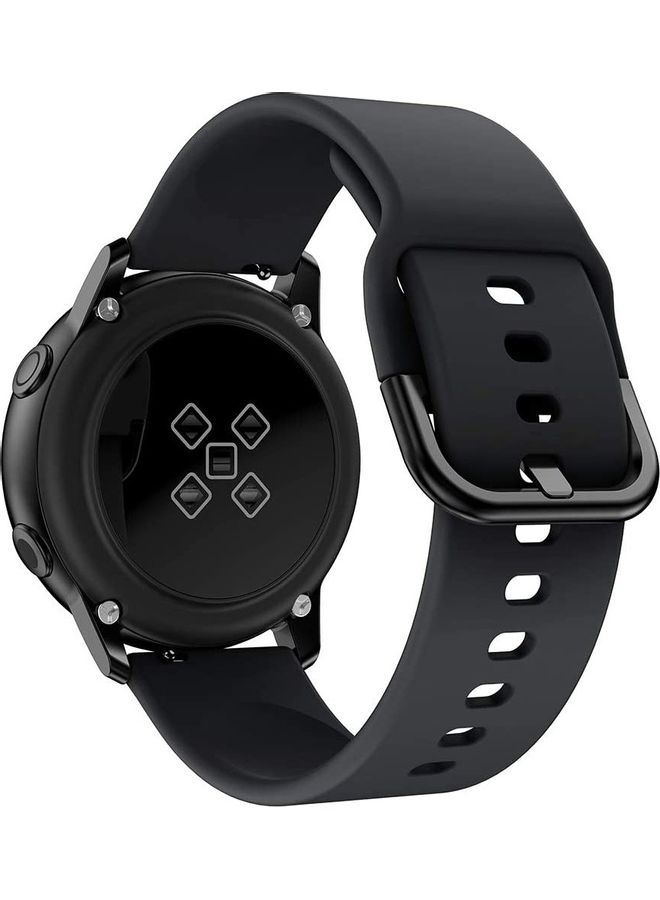 HuHa Replacement Band For Samsung Galaxy Watch Active Black - Image 2