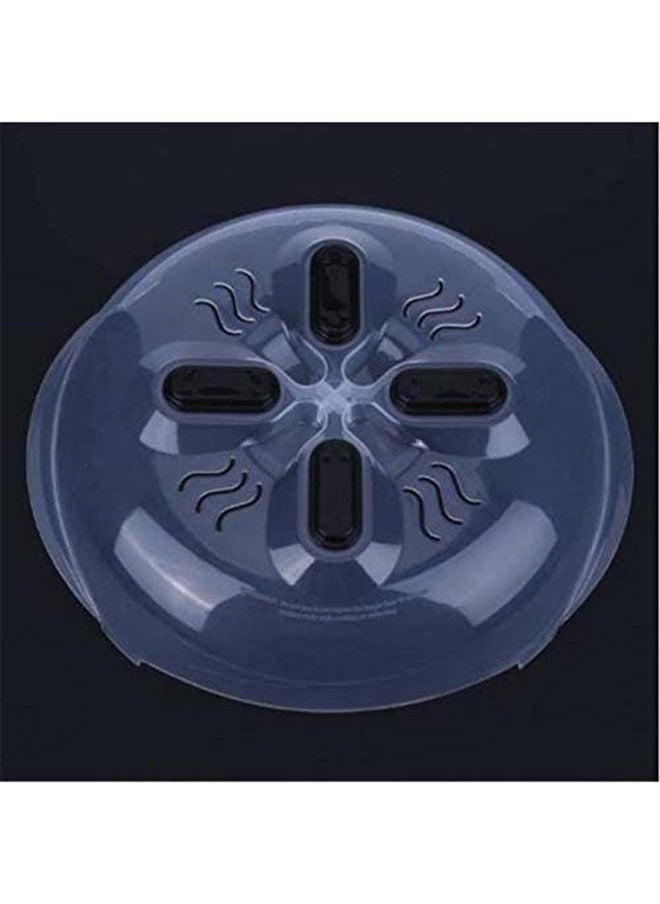 Generic Microwave Plate Cover Splatter Lid With Steam Vents & Strong Magnets | Safe Bpa Free | Anti Splatter Splash Guard Over Food Keeps Microwave Clean | Large Plastic  - Image 4