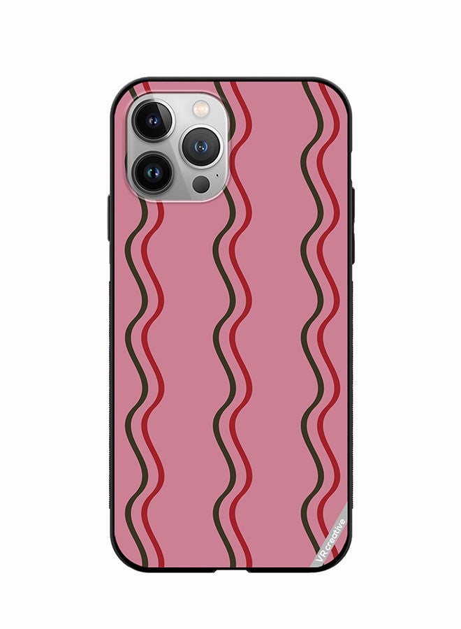 VR CREATIVE Protective Case Cover For Apple iPhone 11 Pro Max Strips Design Multicolour - Image 1