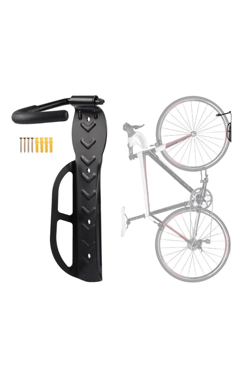 حامل دراجة . للتثبيت على الحائط لجميع انواع الدراجات . خامه متينه معدن عاليه الجوده . وقابل للتعديل - Image 1